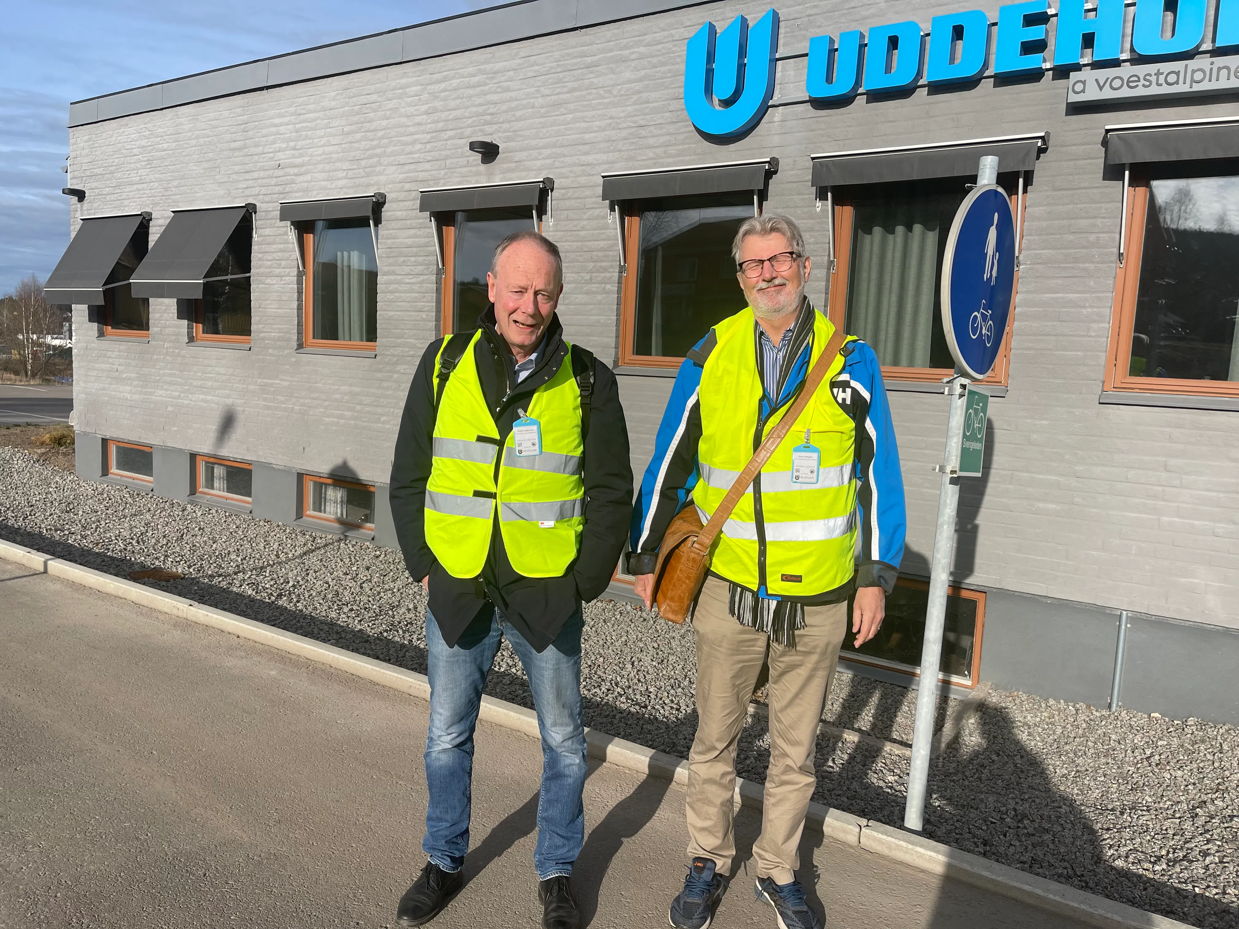 Varför besöker Roger Hademalm och Hans Uddgård Uddeholm AB nästa vecka?