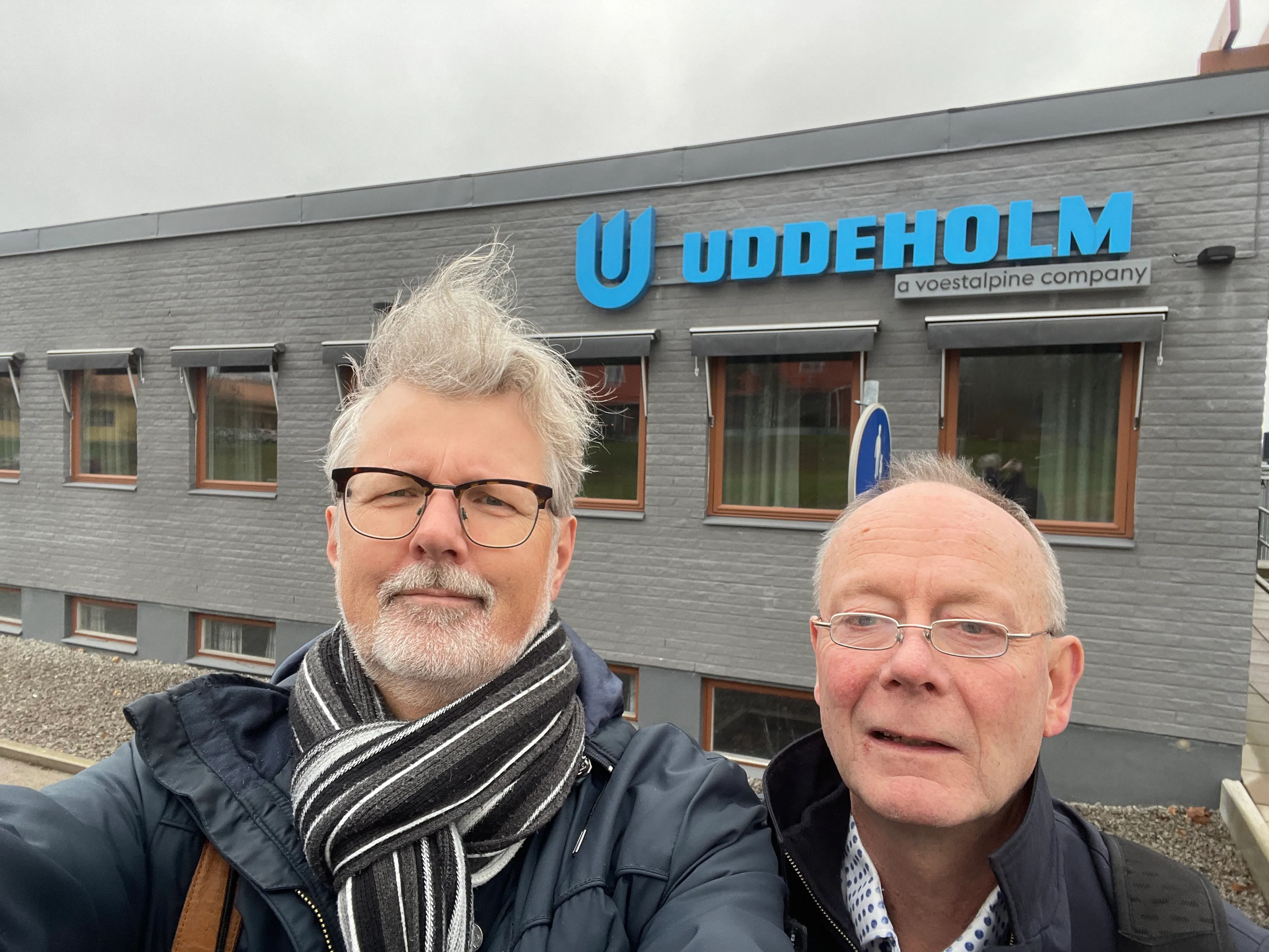 Uppdrag startat i Hagfors på Uddeholms AB med Roger och Hans!